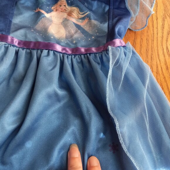 Disney Frozen Elsa Princess Dress Size 3T - Picture 13 of 14